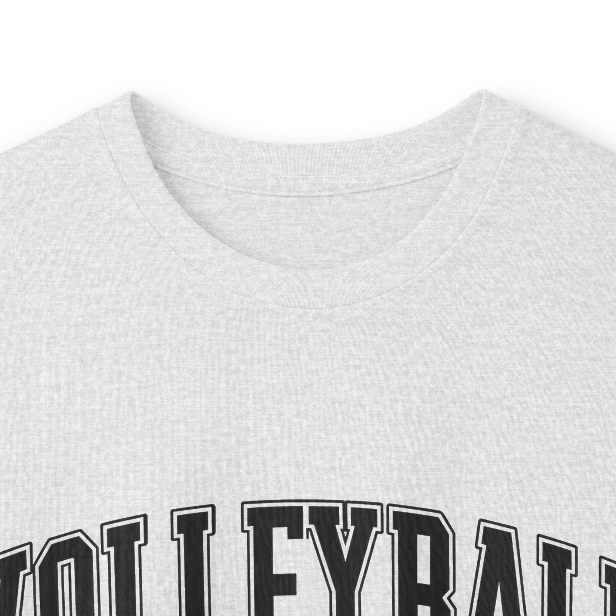 Volleyball Mom Long Sleeve Tee — Volleyball Mom Shirt with Ball & Heart