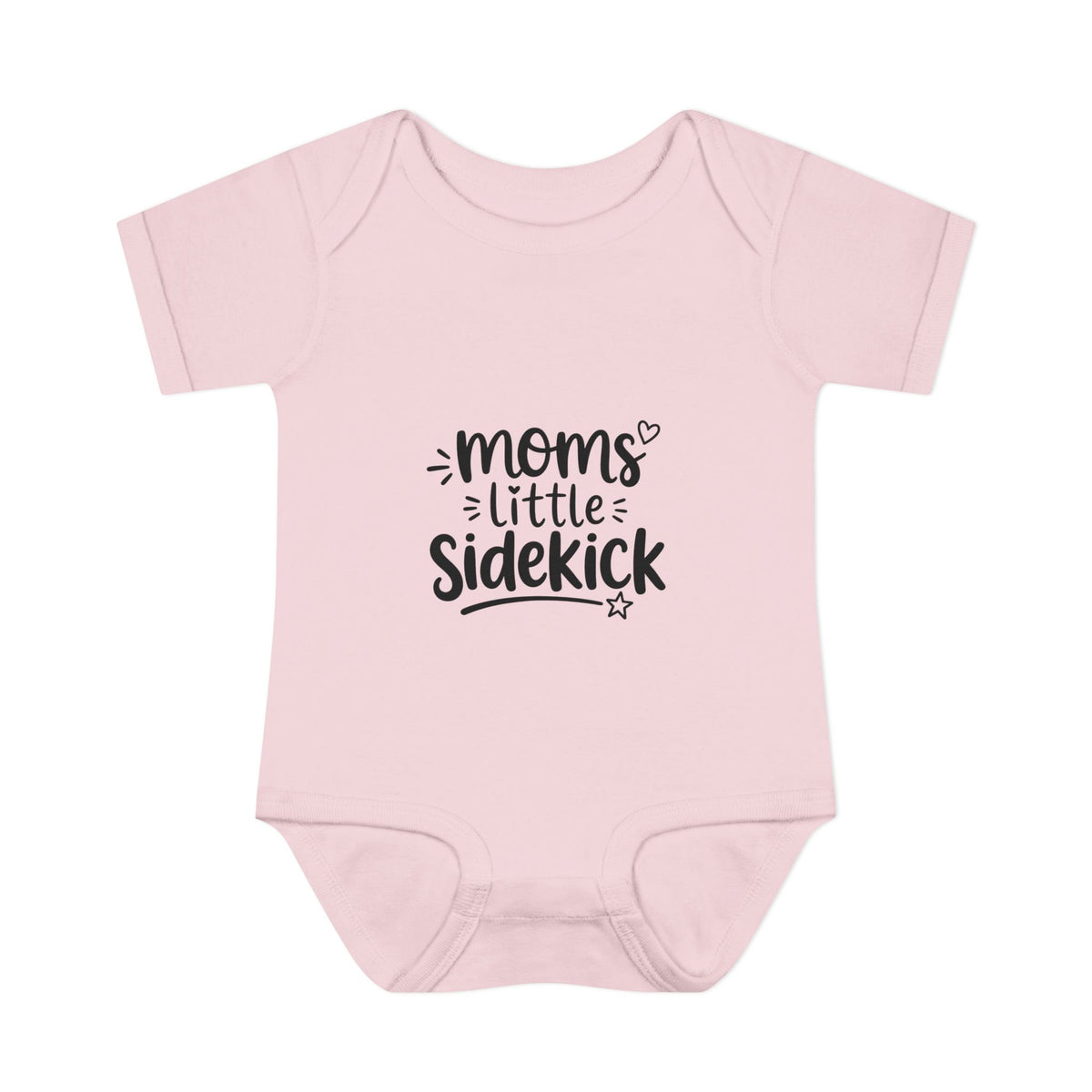 Baby Bodysuit "Mom's Little Sidekick" — Cute Infant Onesie for New Moms, Baby Shower Gift