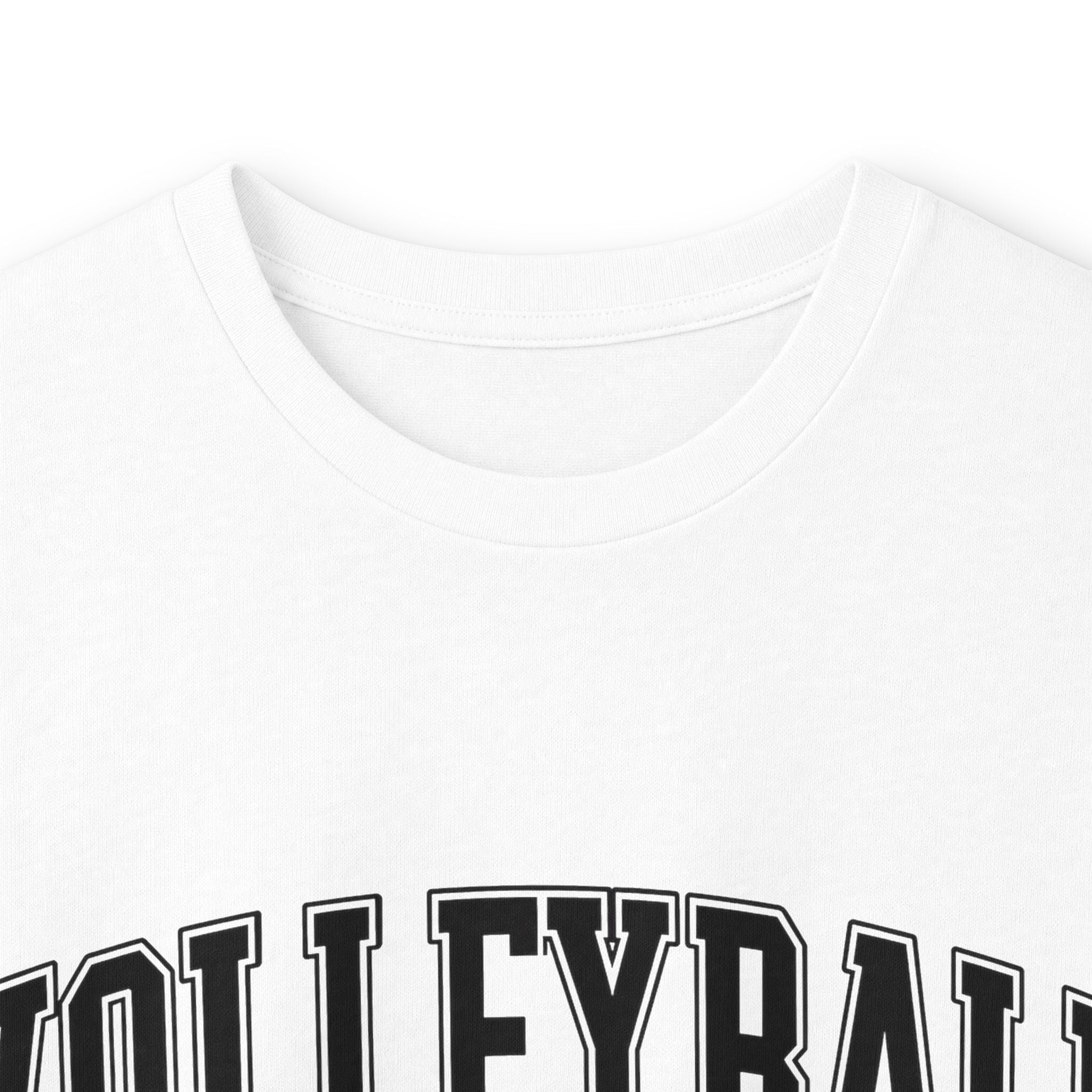 Volleyball Mom Long Sleeve Tee — Volleyball Mom Shirt with Ball & Heart