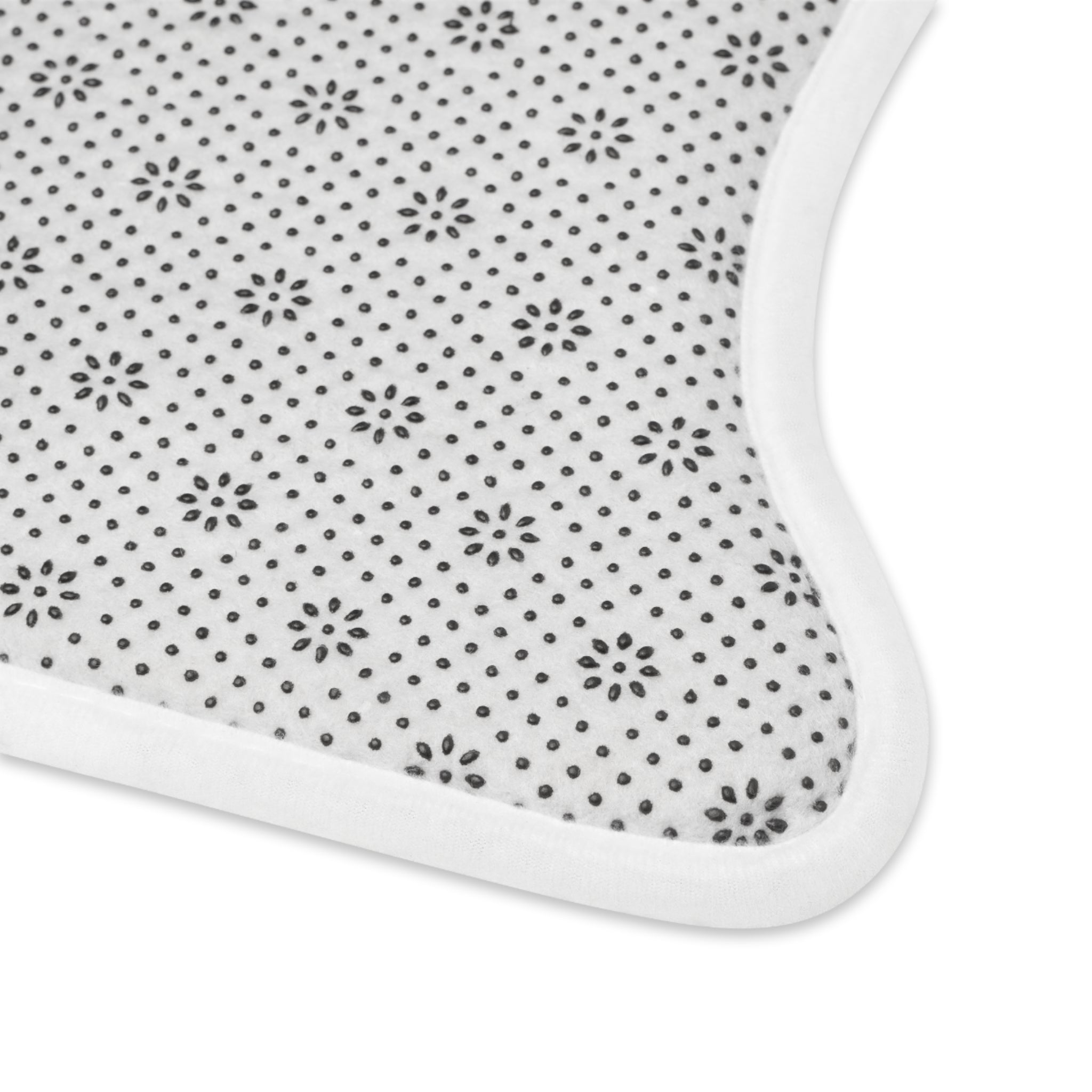 Paw Print Pet Feeding Mat — Non-Slip Waterproof Dog & Cat Bowl Placemat