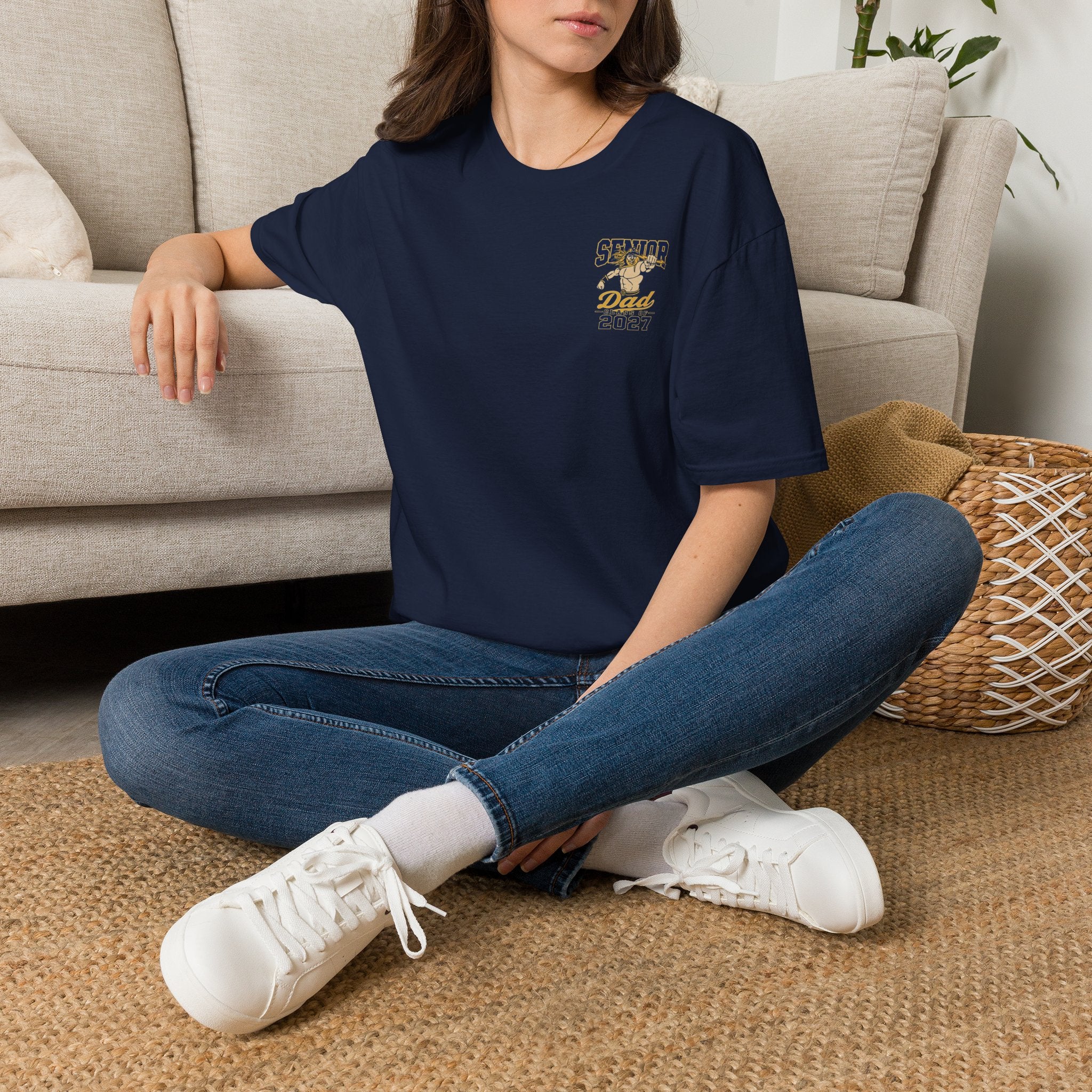 Senior Dad 2027 T-Shirt — Class of 2027 Graduation Tee