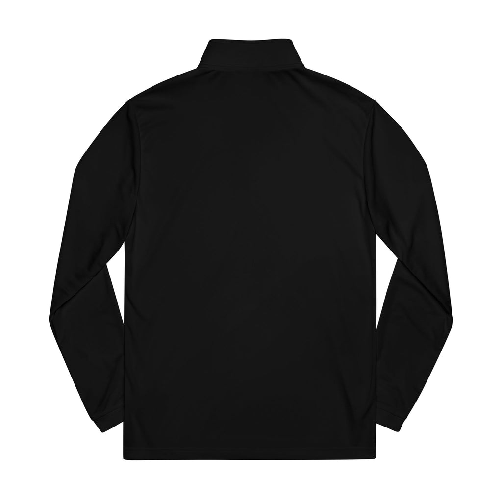USA Flag Embroidered Quarter‑Zip Pullover