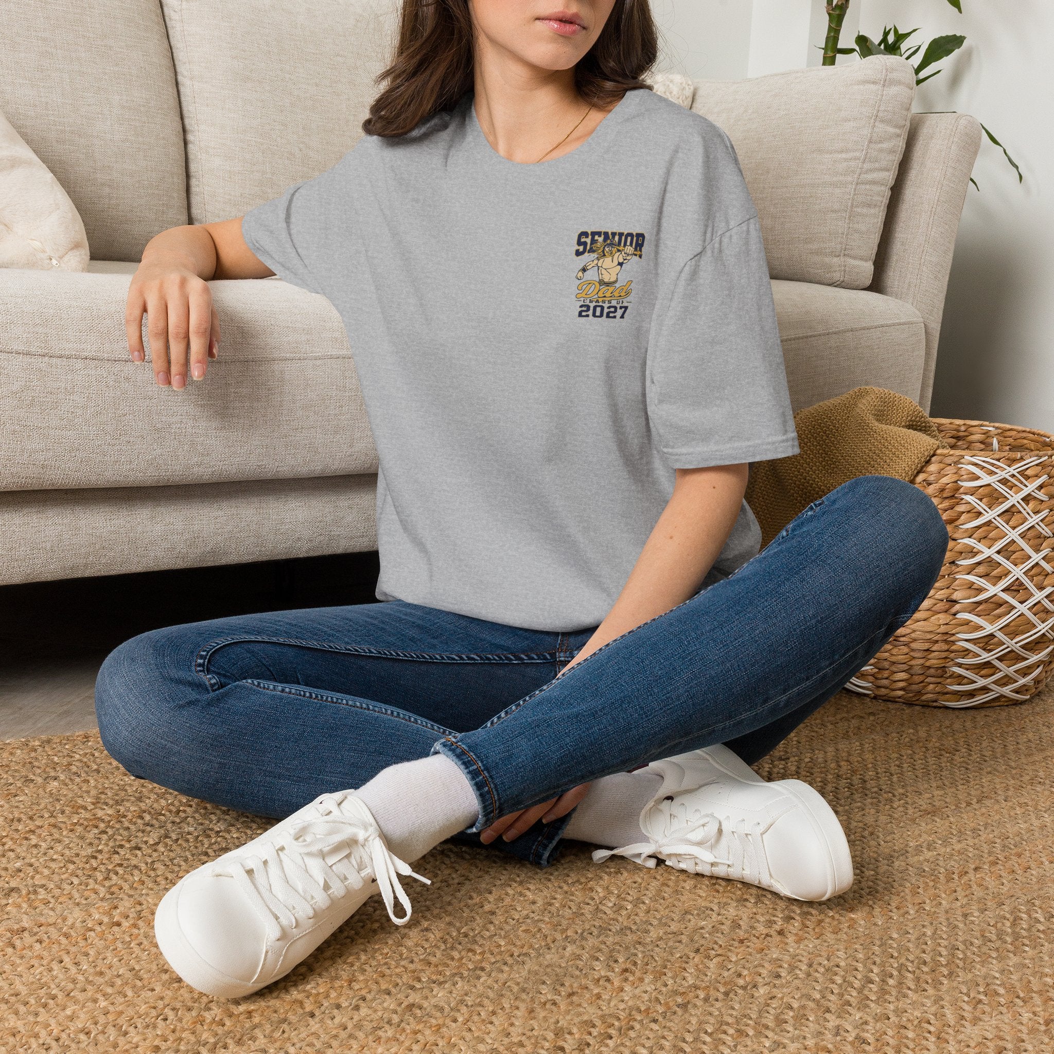 Senior Dad 2027 T-Shirt — Class of 2027 Graduation Tee