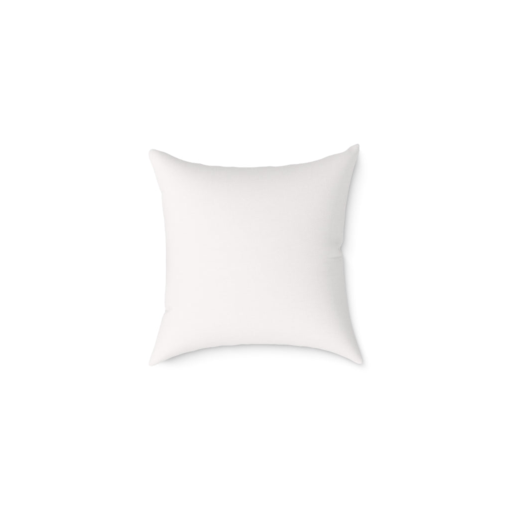 Wavy Pastel Square Pillow – Soft Pink Decorative Throw Pillow