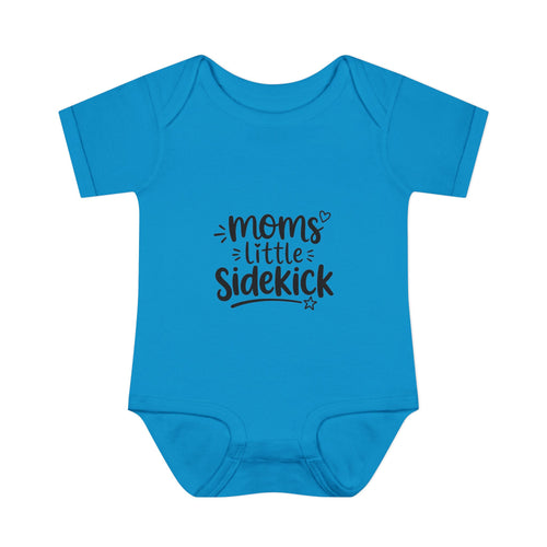 Baby Bodysuit "Mom's Little Sidekick" — Cute Infant Onesie for New Moms, Baby Shower Gift