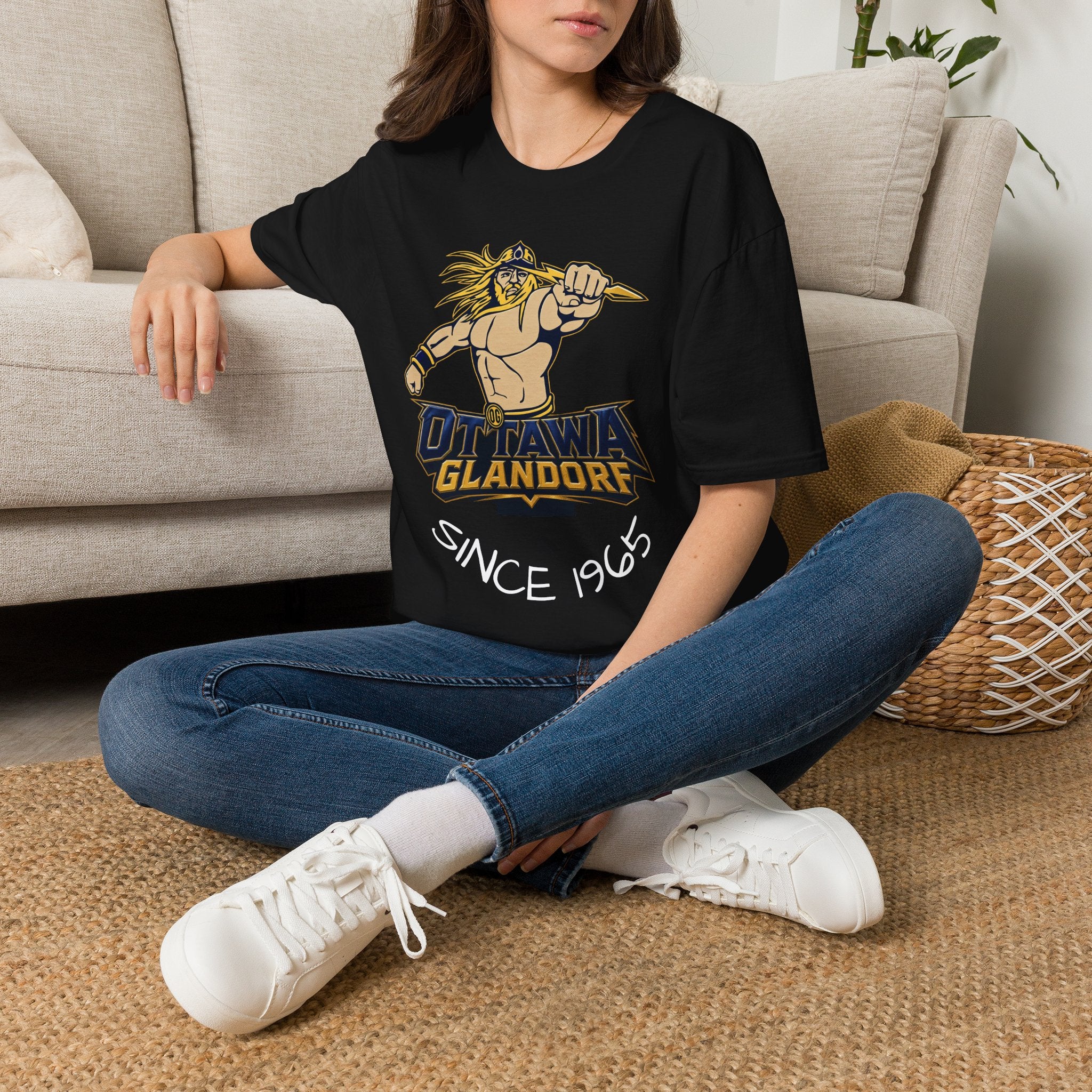 Ottawa‑Glandorf Warrior T-Shirt — "Ultanvic Glandorf Since 1965" Graphic Tee