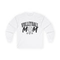 Volleyball Mom Long Sleeve Tee — Volleyball Mom Shirt with Ball & Heart