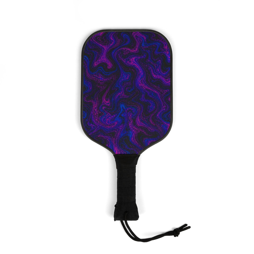Pickleball Paddles — Purple Marble Pickleball Kit (2 Paddles + Balls)