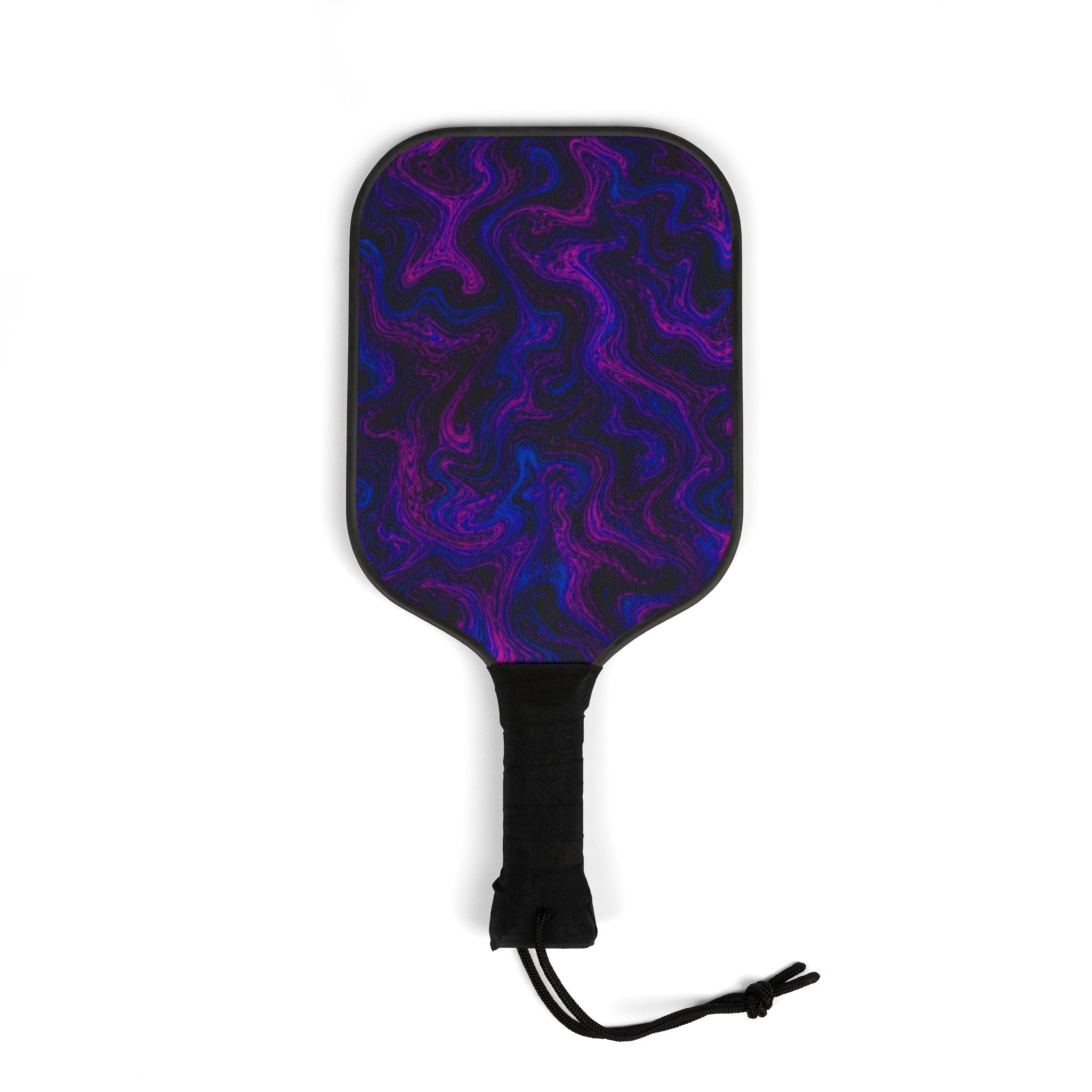 Pickleball Paddles — Purple Marble Pickleball Kit (2 Paddles + Balls)