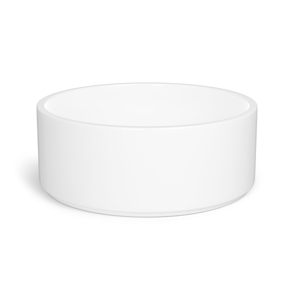 Pet Bowl — Colorful Dog Treats & Toys Pattern Ceramic Food & Water Dish