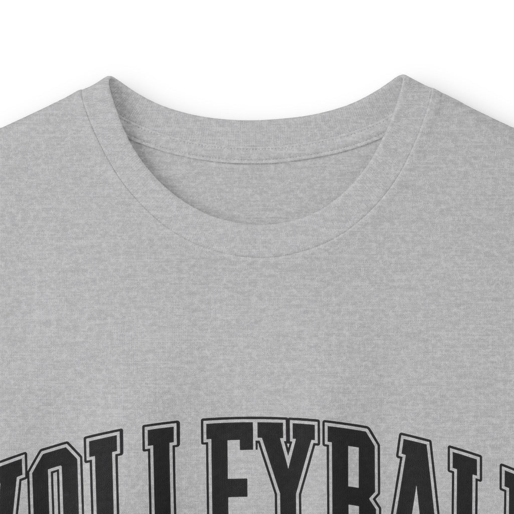 Volleyball Mom Long Sleeve Tee — Volleyball Mom Shirt with Ball & Heart