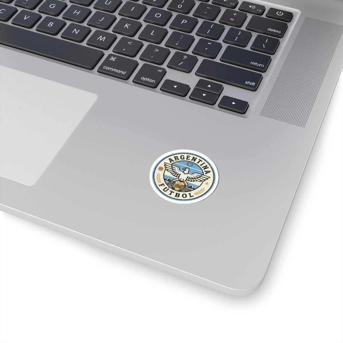 Argentina Fútbol Crest Sticker | Soccer Country Pride Kiss-Cut