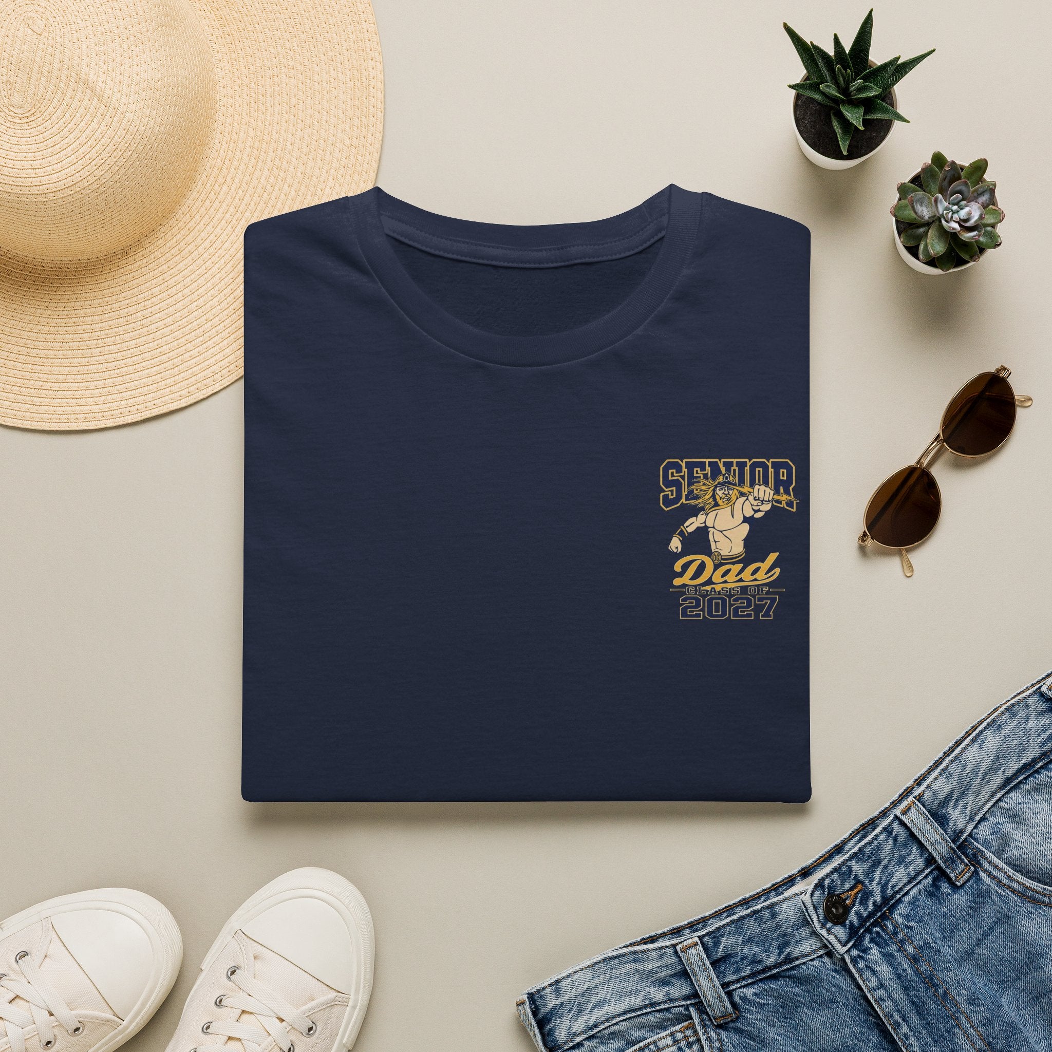 Senior Dad 2027 T-Shirt — Class of 2027 Graduation Tee