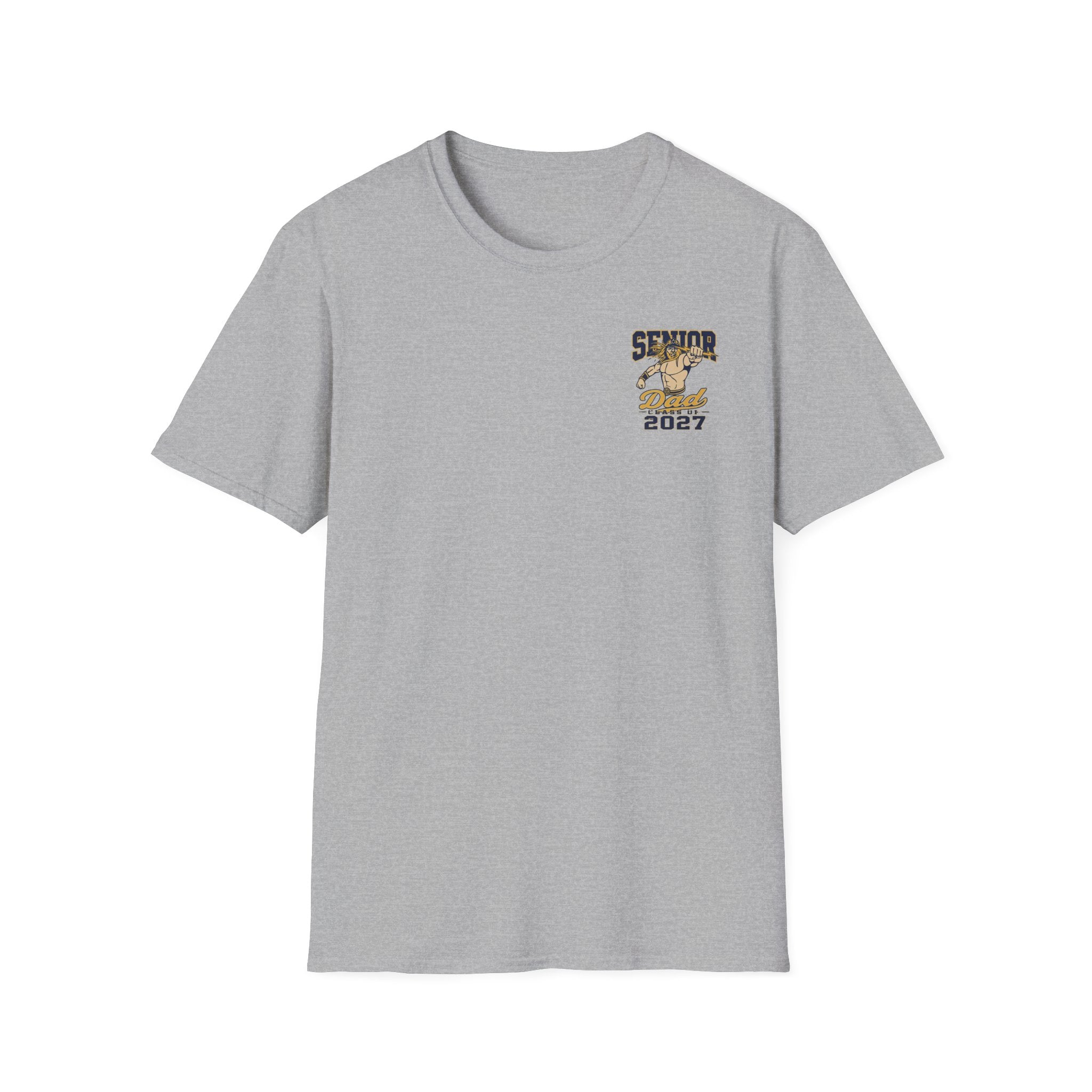Senior Dad 2027 T-Shirt — Class of 2027 Graduation Tee