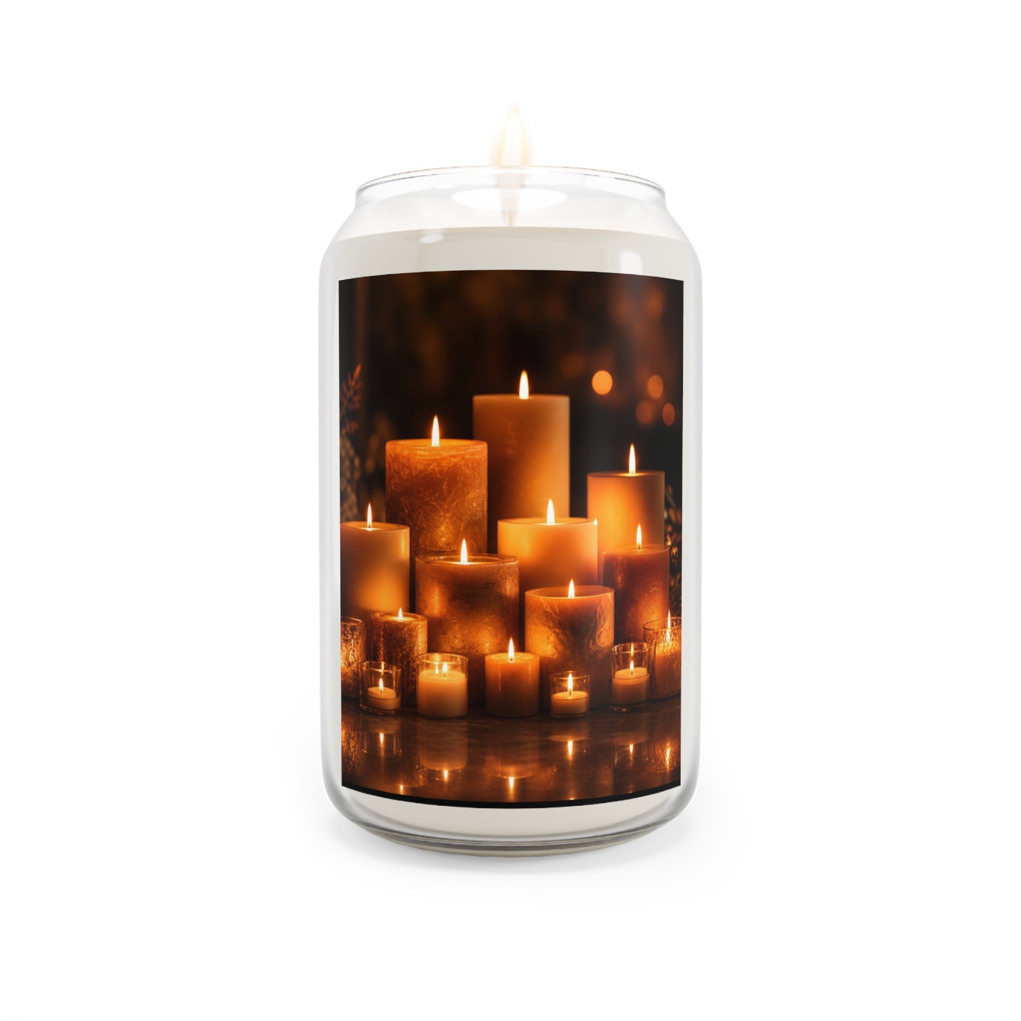 Soy Candle — Warm Glow Candlelight Scented 13.75oz