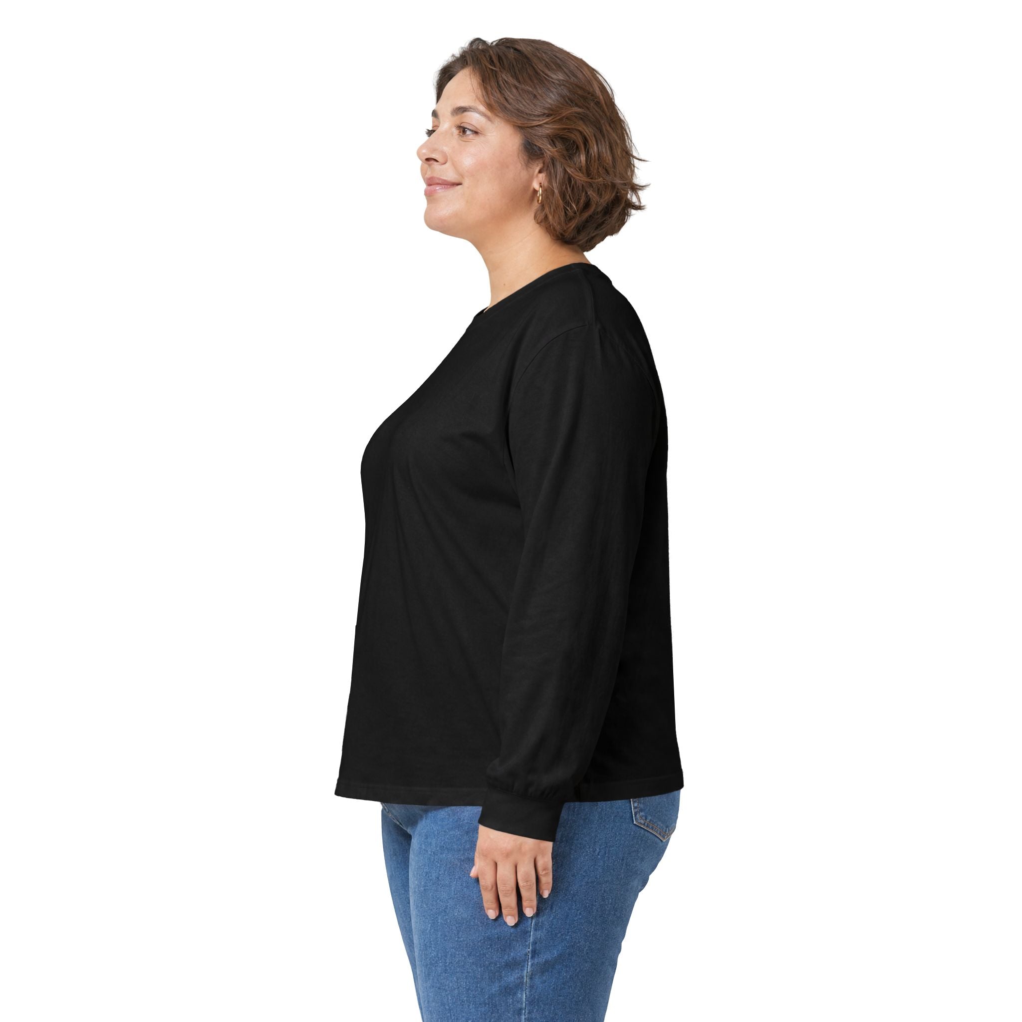 Volleyball Mom Long Sleeve Tee — Volleyball Mom Shirt with Ball & Heart