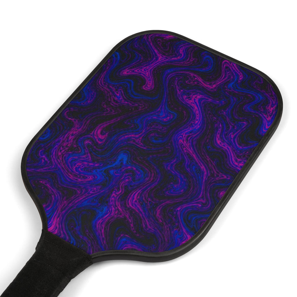 Pickleball Paddles — Purple Marble Pickleball Kit (2 Paddles + Balls)
