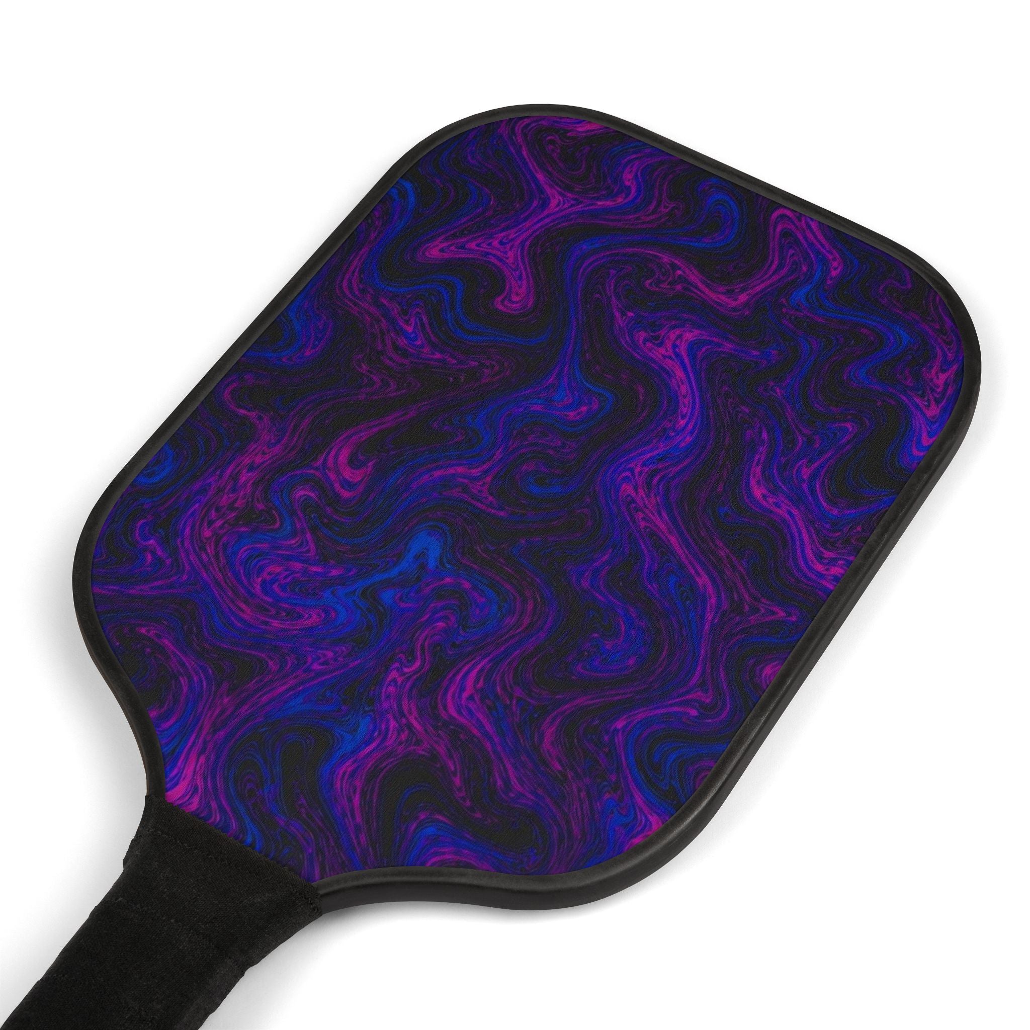 Pickleball Paddles — Purple Marble Pickleball Kit (2 Paddles + Balls)