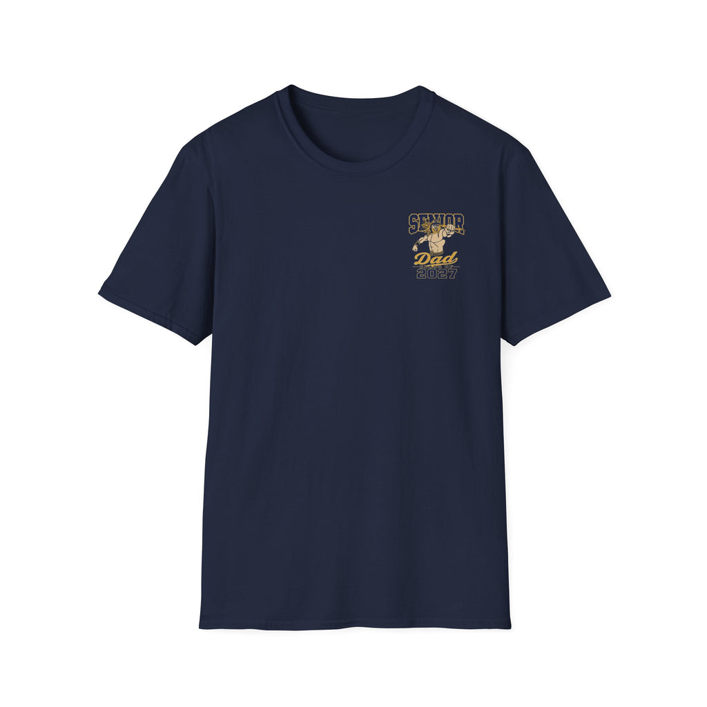Senior Dad 2027 T-Shirt — Class of 2027 Graduation Tee