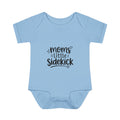 Baby Bodysuit "Mom's Little Sidekick" — Cute Infant Onesie for New Moms, Baby Shower Gift
