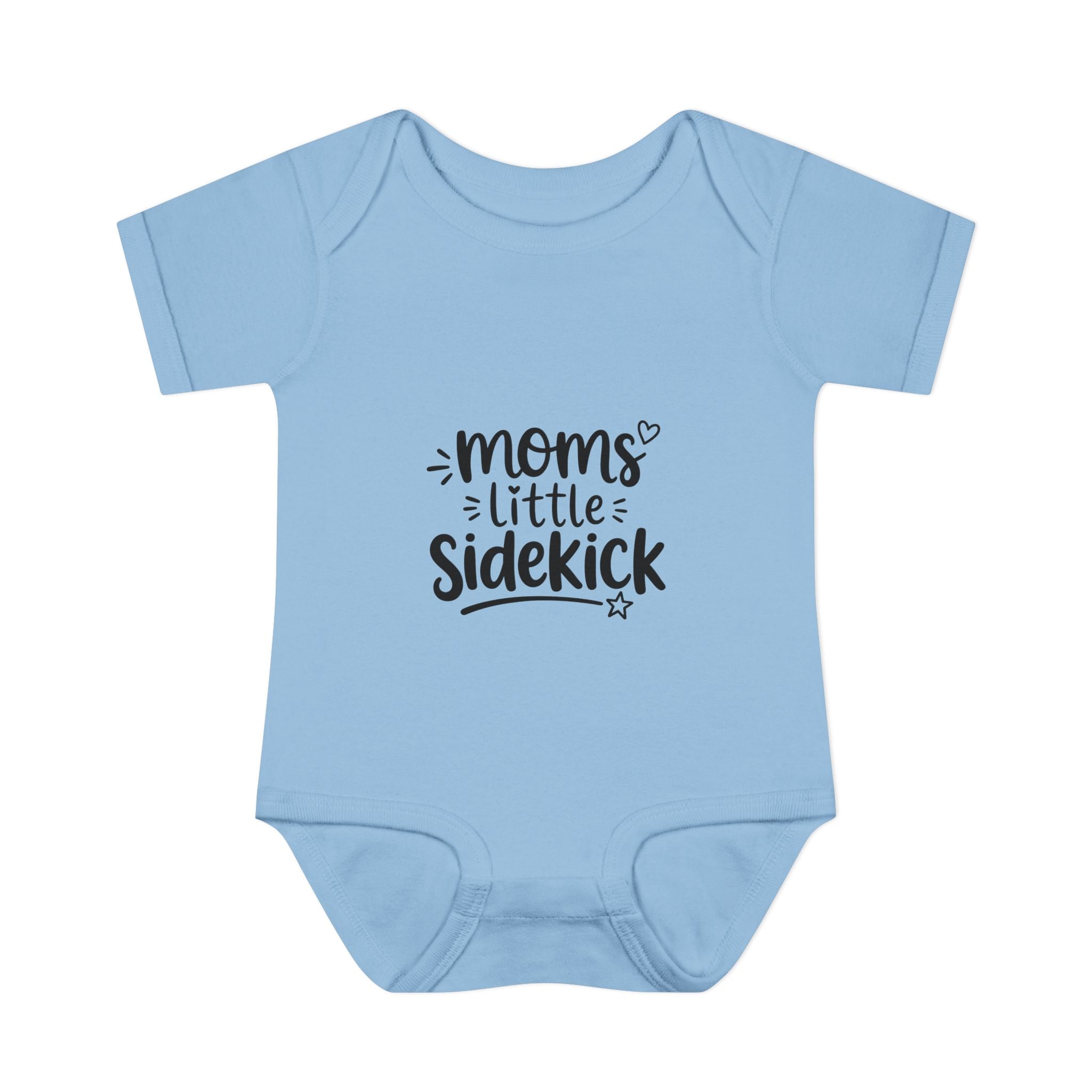 Baby Bodysuit "Mom's Little Sidekick" — Cute Infant Onesie for New Moms, Baby Shower Gift