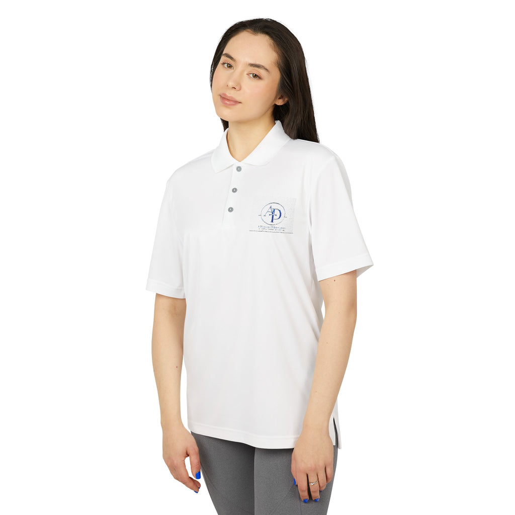 Performance Polo — Subtle Monogram Pocket Design