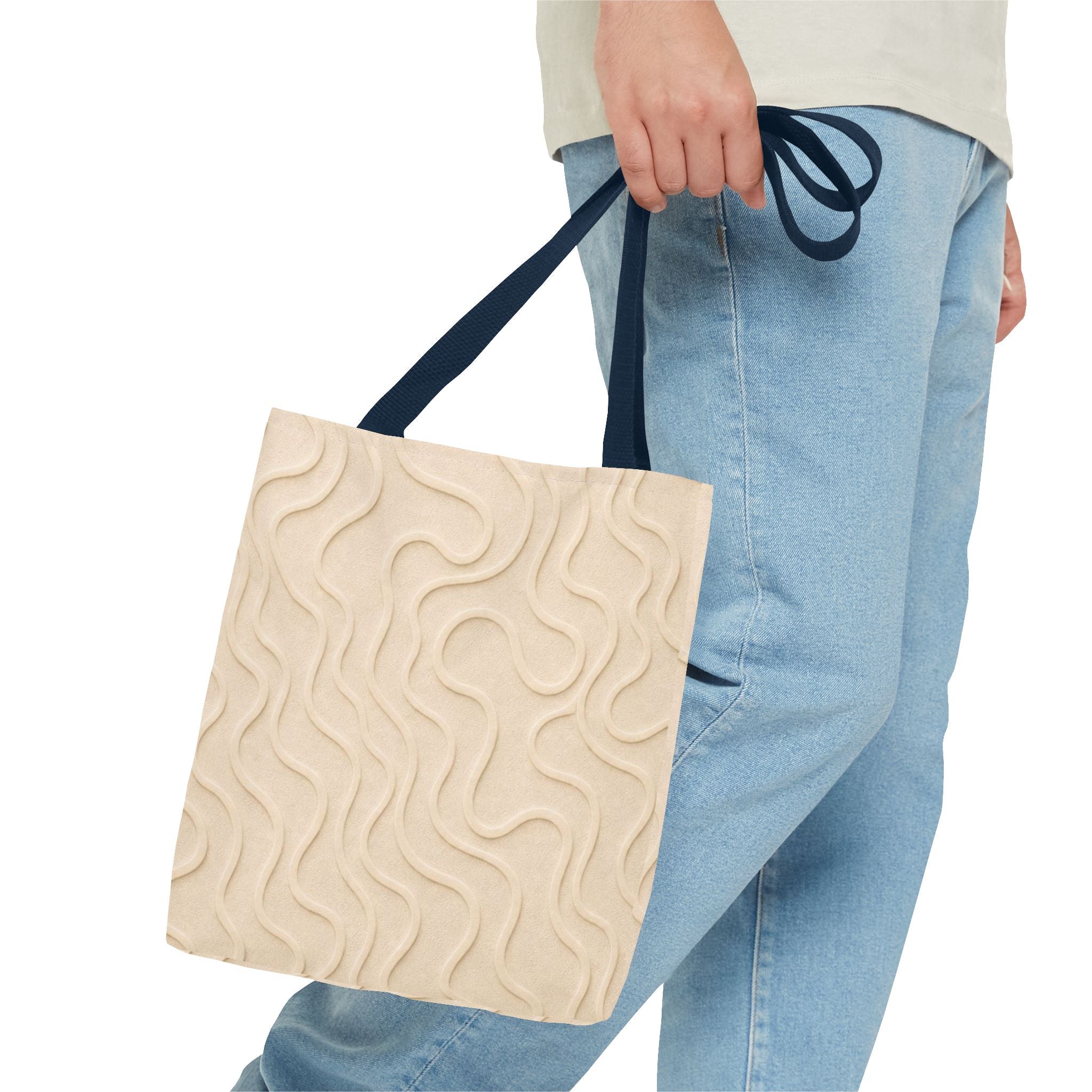 Abstract Sandwave Tote Bag